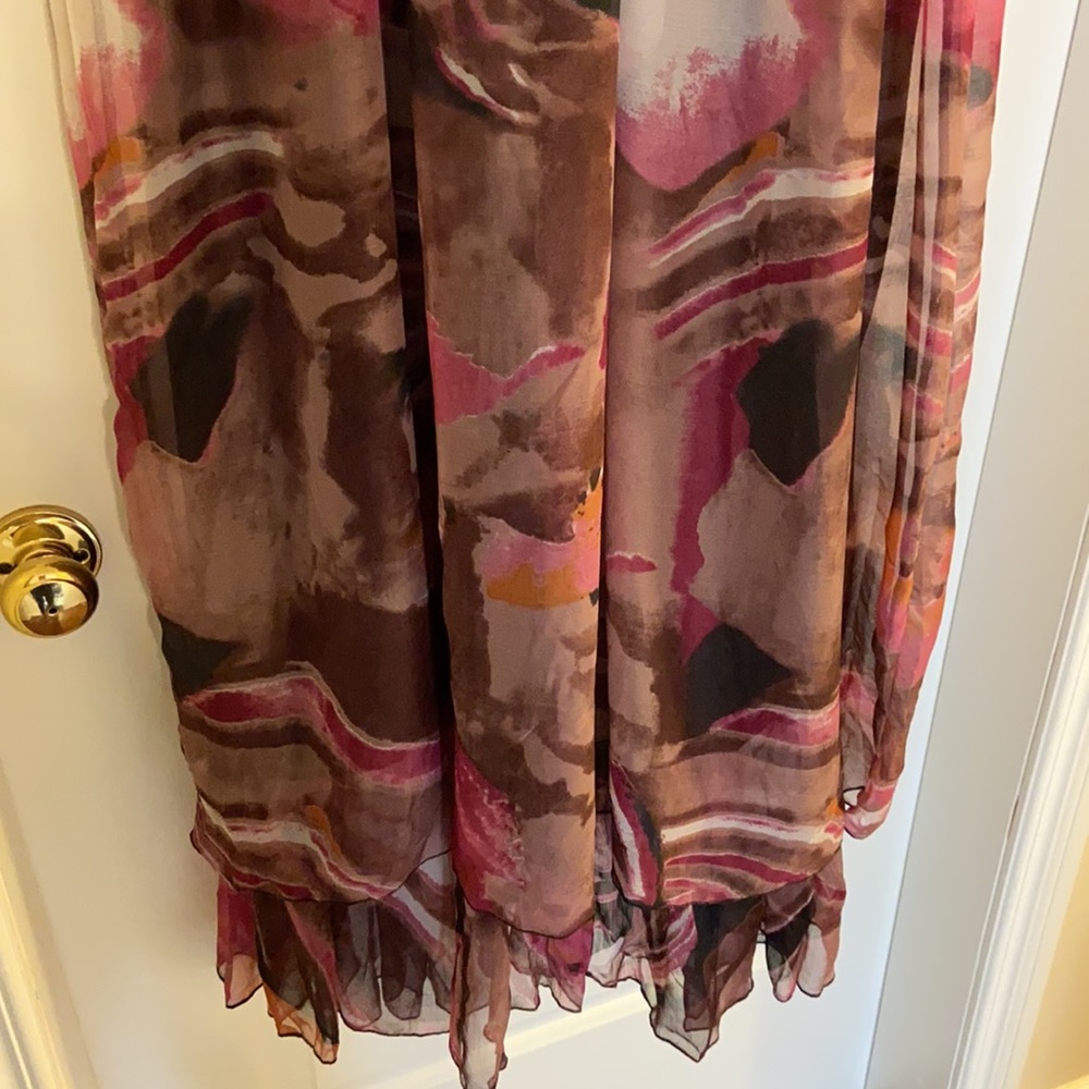 Beautiful light flowy maxi dress in size L - Picture 3 of 11